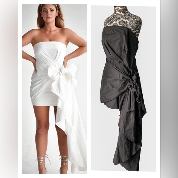 Carline Crawford Patterson The Drop Dress Black XXL - Picture 1 of 7